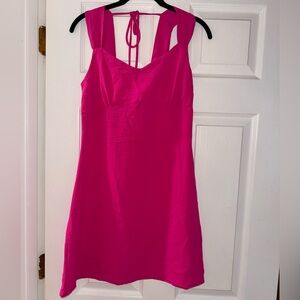 Rolla Coster Vibrant Pink mini dress going out date night summer vacation beach